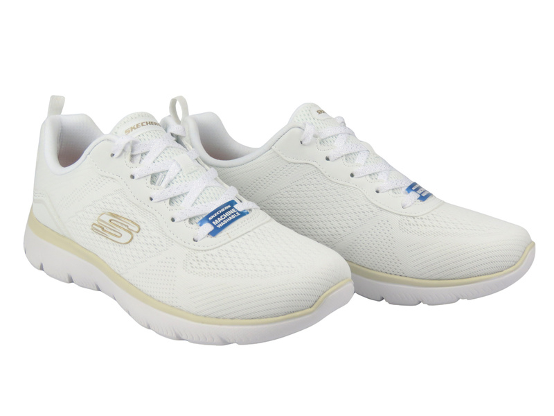 Dámské sportovní boty Skechers 150291 bílé – lehkost a pohodlí pro každý den