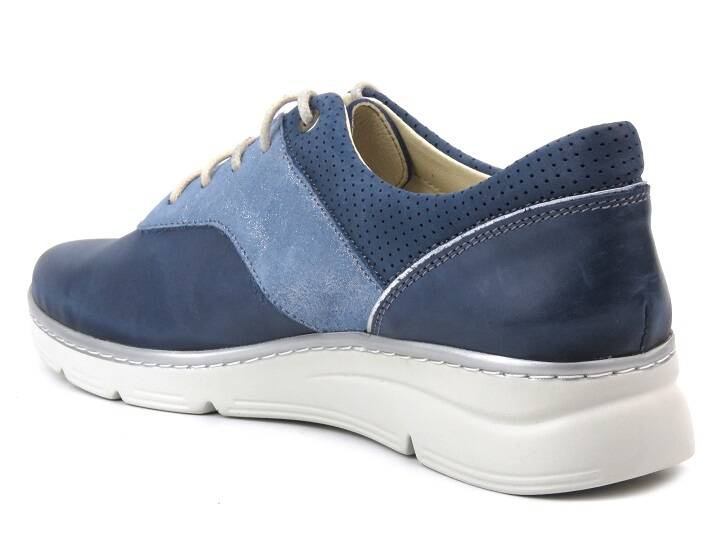 Dámské boty, tenisky polské výroby - HELIOS Komfort 396, tmavě modrá