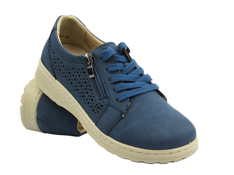 Dámské sportovní polobotky tmavě modré Potocki 25-90342