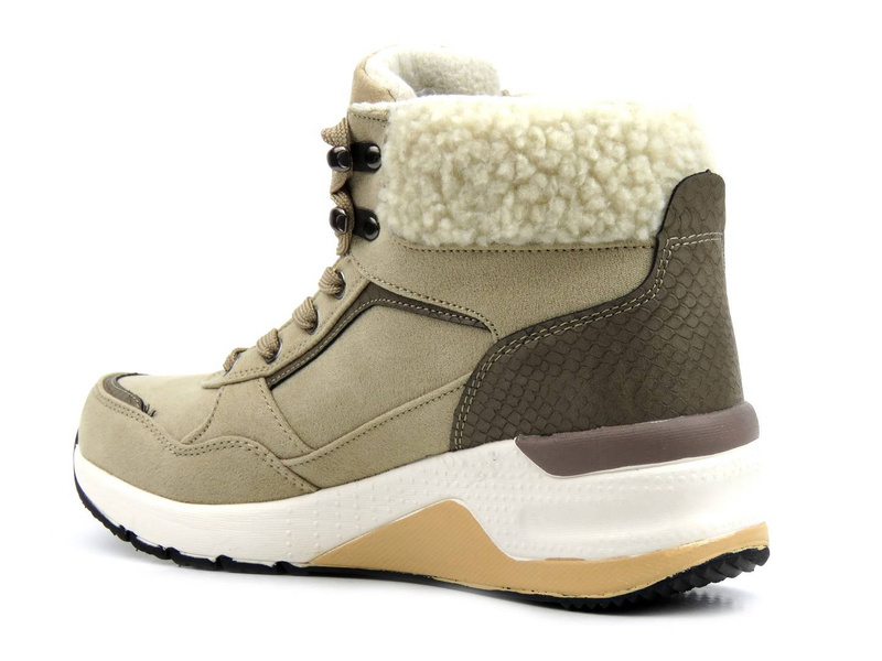 Dámské tenisky se stabilní podrážkou - LEE COOPER LCJ-21-01-0561L, béžové