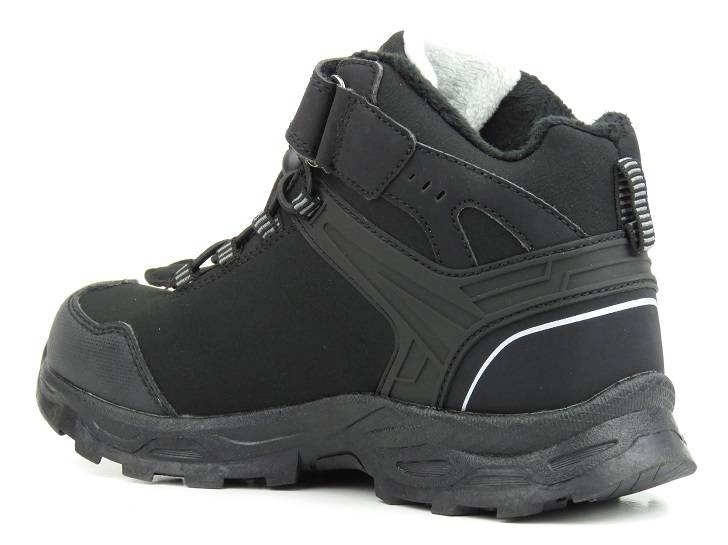 Dětské sněhule se softshellem a tripletexem - AMERICAN CLUB HL 25/22, černé