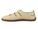 Dámské kožené nízké boty Barefoot Helios Comfort 438B Ecru