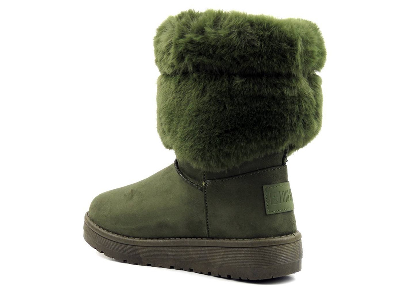 Sněhule, zimní boty renomované značky BIG STAR II274124, khaki