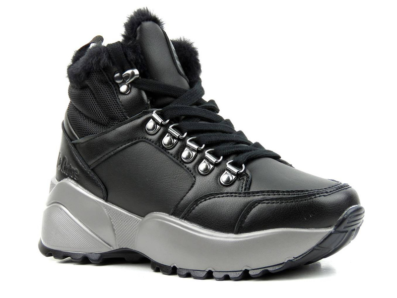 Dámské sněhule se silnou podrážkou - LEE COOPER LCJ-21-31-0618L, černé