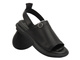 Elegantní dámské sandály z přírodní kůže - Bombonella 501.24309-1, černá