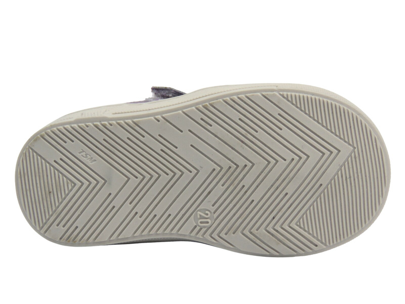 Dětské kotníkové boty, boty na suchý zip - Jamet 1102, fialová