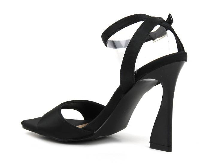Elegantní dámské sandály na vysokém podpatku - Potocki 23-21027, černé