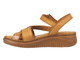 Dámské kožené sandály Nika Comfort 082, hnědé