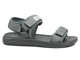 Pánské sportovní sandály na suchý zip - Big Star HH174843, šedé