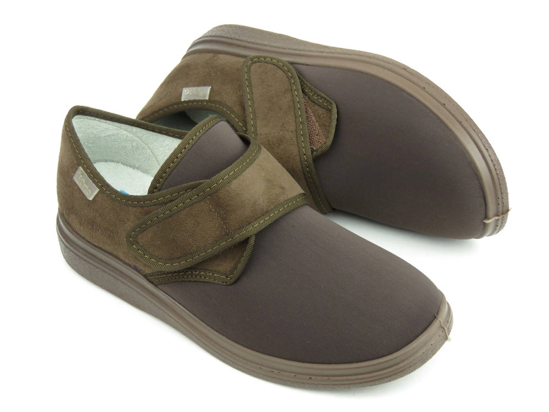 Pantofle, dámská preventivní a zdravotní obuv - Befado dr Orto 036D008, hnědá