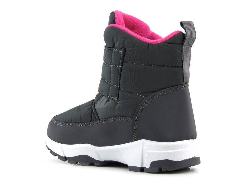 Dětské sněhule, zimní boty - WOJTYŁKO AXIM 21042, šedá