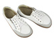 Barefoot kožené minimalistické dámské polobotky Helios Komfort 470, bílé 4