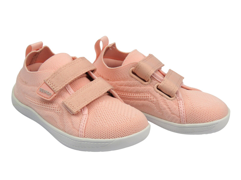 Tenisky, dětské bačkory na suchý zip - BEFADO 003Y012, růžové