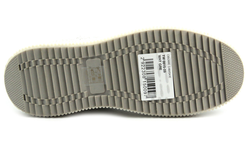 Dámská sportovní obuv na platformě - BRIVIDO SHOES TW0815-09, šedá