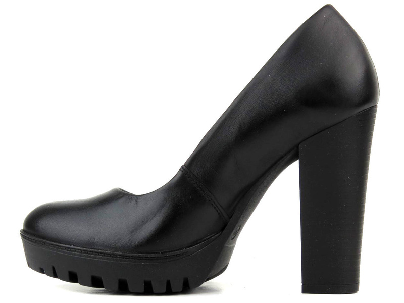 Pohodlné lodičky na vysokém podpatku - MACIEJKA 02629-01, černé