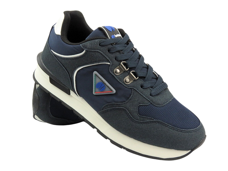 Modré pánské sportovní boty na šněrování Inblu IU-16