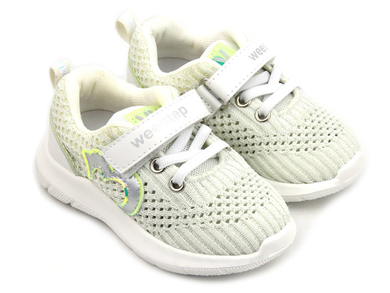 Sportovní obuv, dětské tenisky - WEESTEP R812663091, bílá