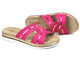 Dámské žabky na léto a dovolenou - INBLU SA-43, fuchsiové