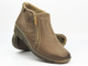 Lehké a pohodlné dámské kotníkové boty z přírodní kůže - HELIOS KOMFORT 642, béžová