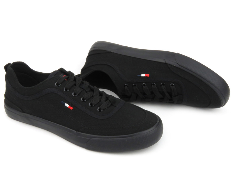 Pánské kotníkové tenisky - AMERICAN CLUB LH 84/23, černé