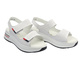 Kožené dámské sandály bílé Cambell 25-07312