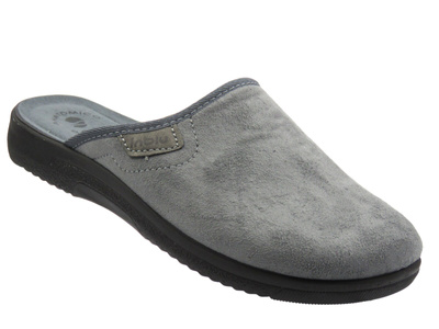 Pánské pantofle s měkkou stélkou, Inblu DG‑82U šedé