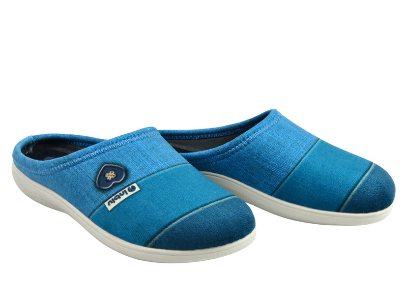 Pohodlné dámské pantofle Inblu EC-41, modré