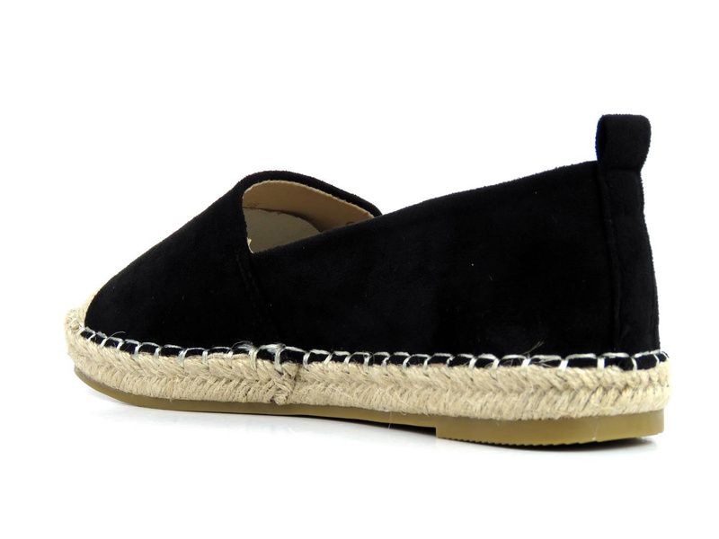 Espadrilky, dámská letní obuv - Evento 22TX35-4592, černá