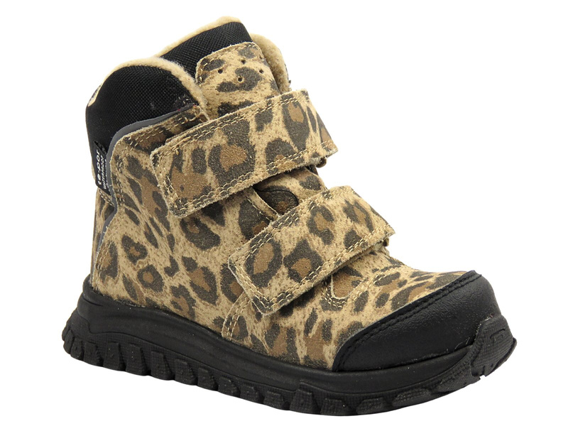 Dětské zimní boty Jamet 2218 béžovo‑leopardí