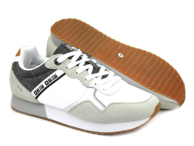 Pánská sportovní obuv BIG STAR JJ174144, bílá