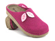 Dámské plstěné pantofle se silnou podrážkou - Inblu ED-13, fuchsie