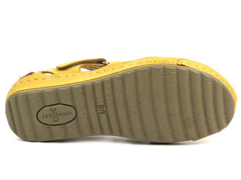 Pohodlné boty a dámské sandály - Kampa 74, modrá