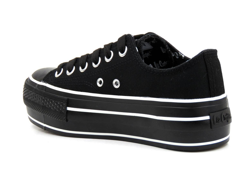 Dámské tenisky na platformě - LEE COOPER 22-31-0843L, černé