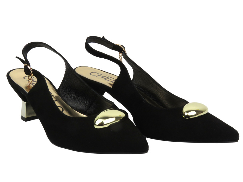 Elegantní dámské lodičky - CheBello 4659, černé