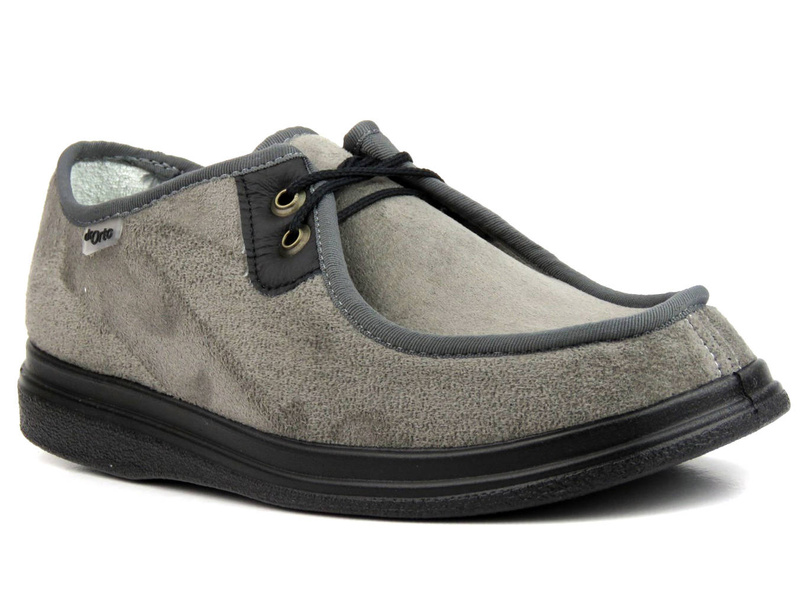 Pantofle, pánská preventivní, ortopedická obuv Befado dr Orto 871M006, šedá