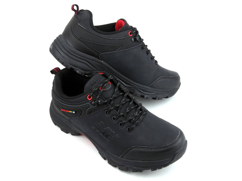 Pánská treková obuv - BADOXX MXC-8363, černá