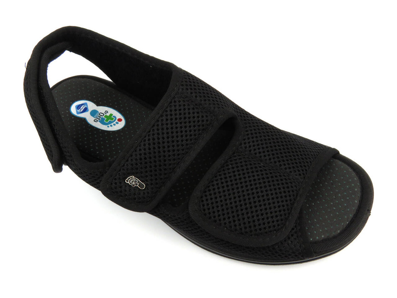 Befado dr Orto 733M007/676M007 pánské preventivní a zdravotní pantofle, černé