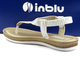 Dámské nazouváky - Inblu BA-43, bílé
