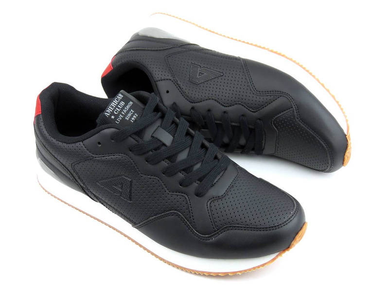 Pánská sportovní obuv - American Club FH21/22, černá