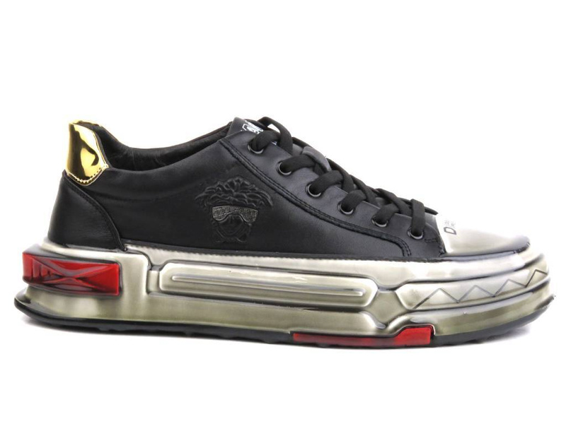 Moderní pánské tenisky - JOHN DOUBARE 9699, černé