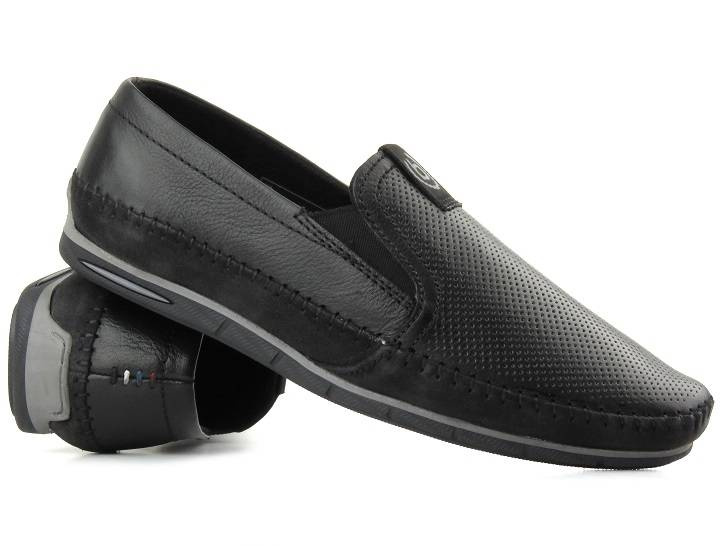 BUGATTI 321-A2X6E-1000 pánské nazouváky, černé