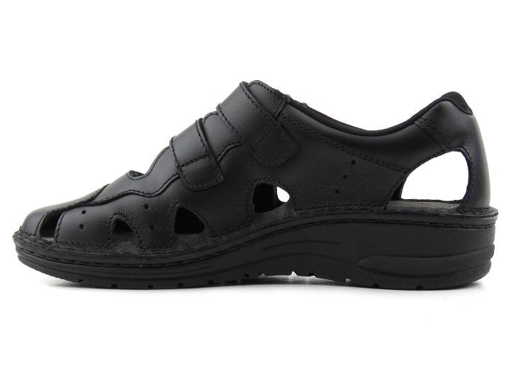 Pohodlná obuv, dámské zdravotní sandály - Berkemann Tec-Pro Larena 09310-875, černá