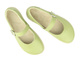 Barefoot Helios Comfort 471 kožené minimalistické tenisky, limetková barva