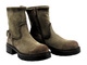Dámské zateplené kotníkové boty - Potocki 25-96307 Khaki Zip