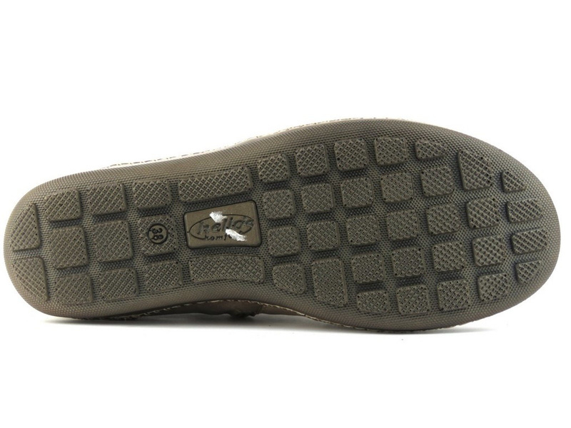 Dámské kozačky HELIOS 645, tmavě béžová