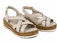 Dámské kožené sandály Nika Comfort 0162-08, šedé