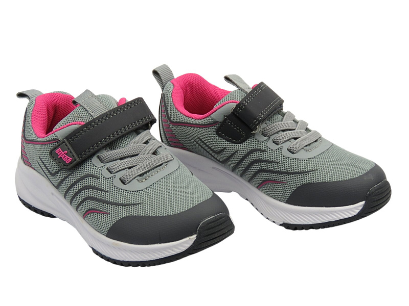 Sportovní obuv pro mládež - Befado 516Y156, Pink Velcro