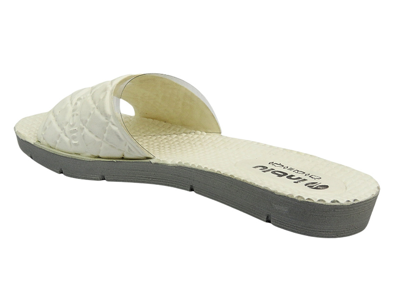 Lehké dámské žabky - INBLU 26, bílé