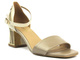 Dámské sandály s výrazným podpatkem - UNCOME 38558, béžová barva
