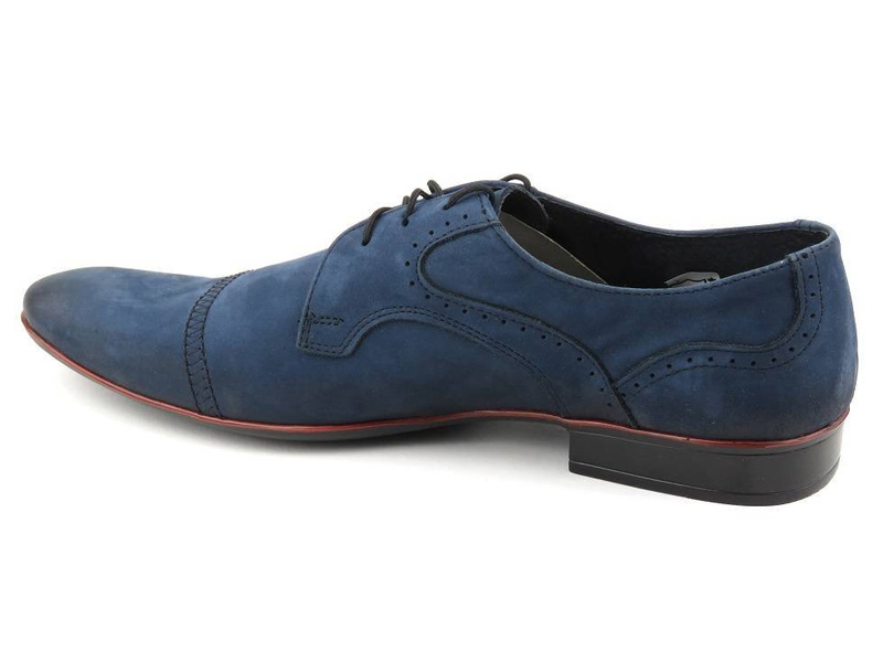 Námořnické modré pánské kalhoty Moskała 484